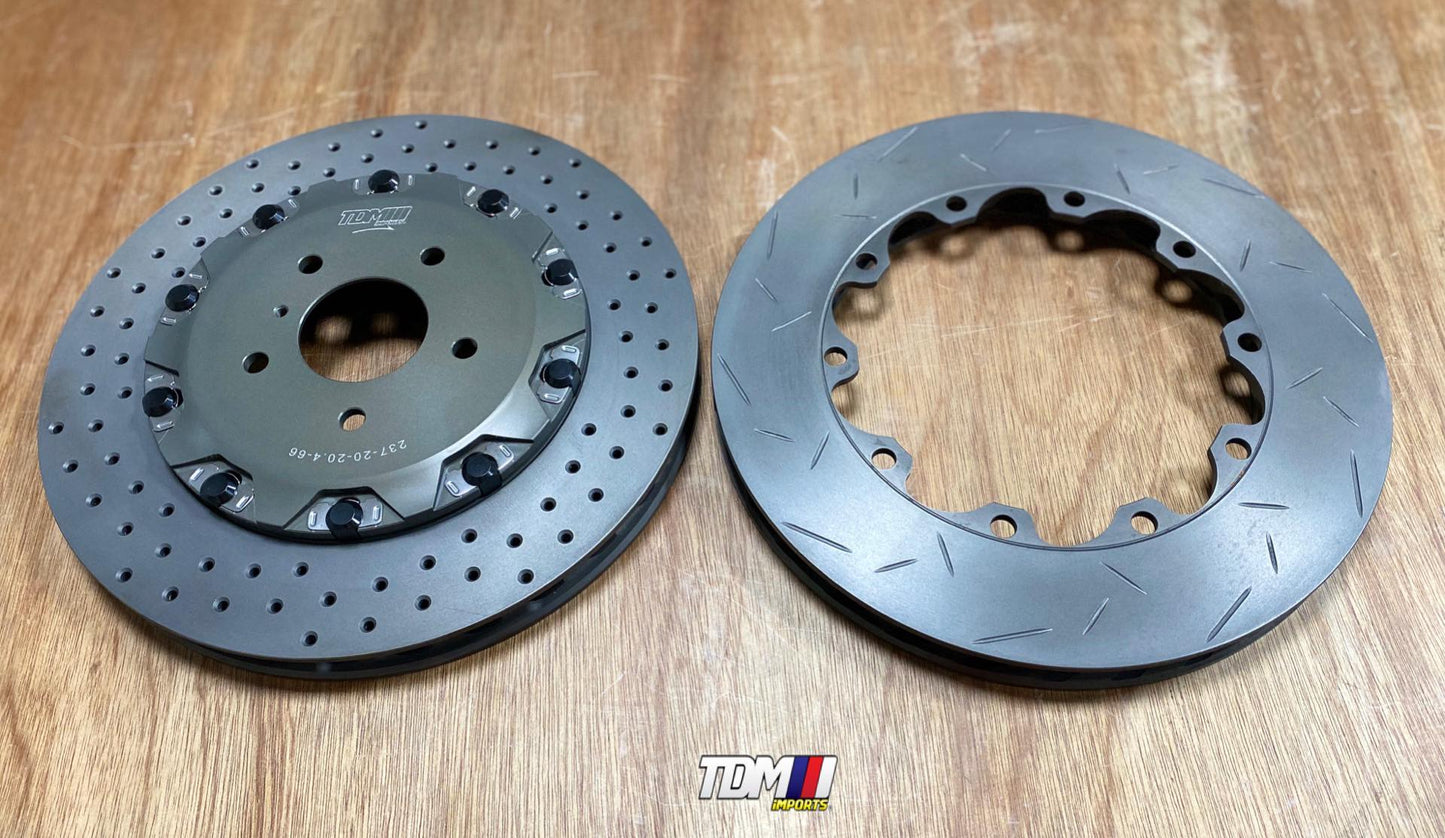 TDMi EL Series Replacement Rotor Rings (Pair) – Premium FC-25 Steel Brake Discs
