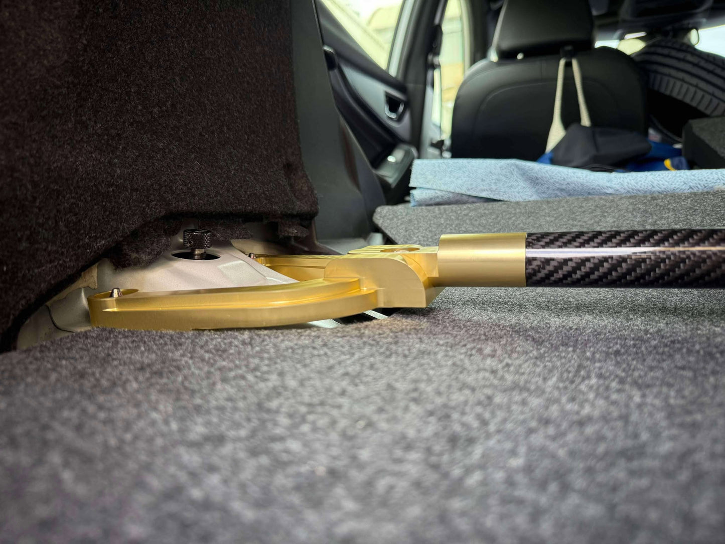 ***PREORDER*** TDMi VB WRX - Billet Alloy/Carbon Fiber Rear Strut Bar
