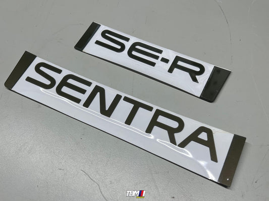 TDMi Reproduction (B13) Sentra and SE-R trunk badge Combo